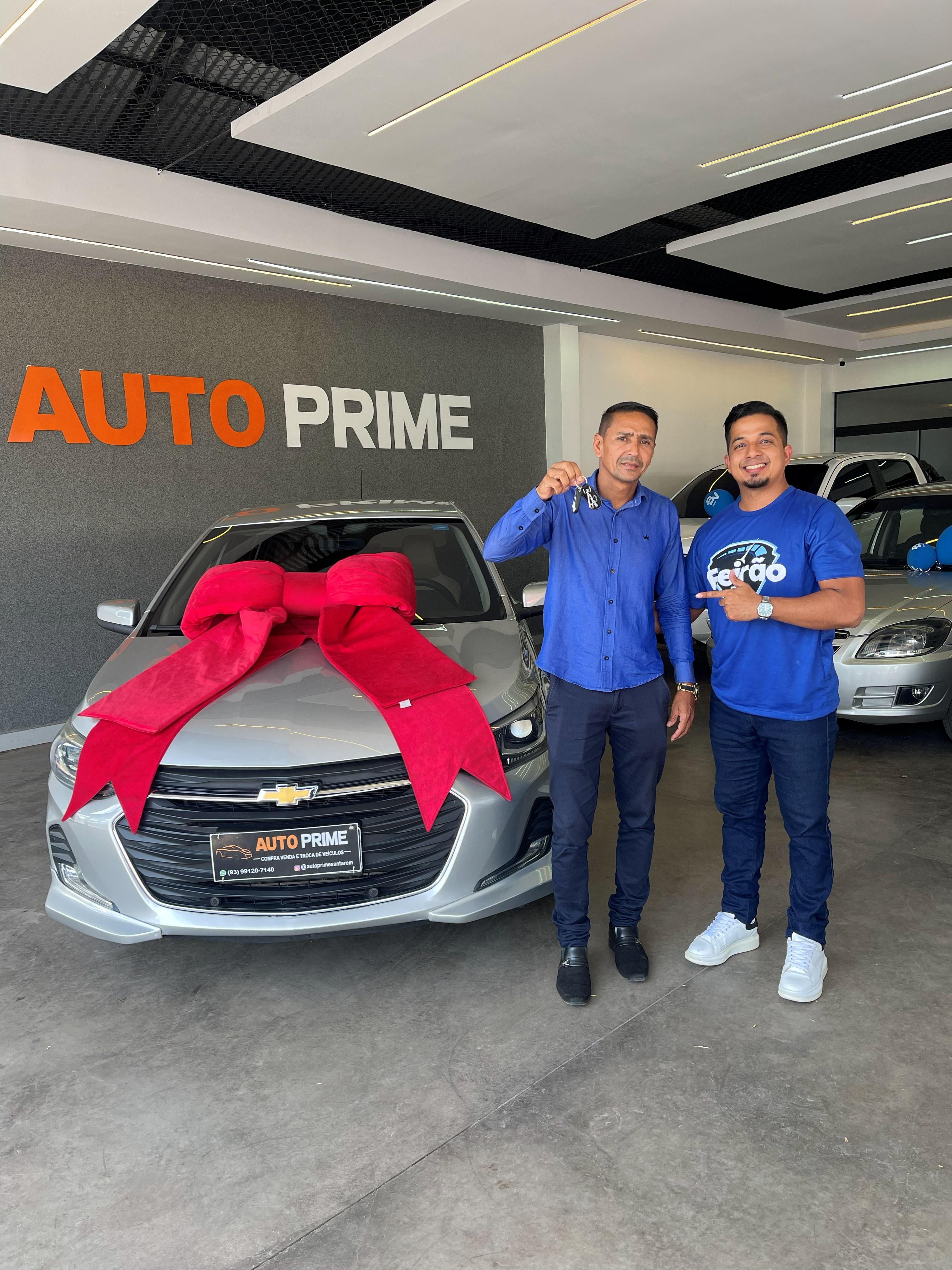 Cliente contemplado pela Auto Prime